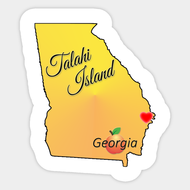 Talahi Island Talahi Island Sticker TeePublic